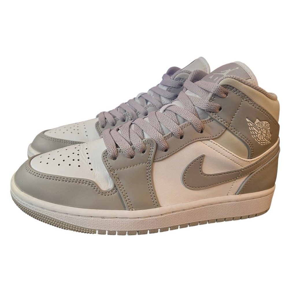 Air Jordan Air Jordan 1 Mid‎ 'College Grey' 554724-082 Men's Shoes Sz US 7 EU 40